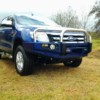 Blue Ford Ranger SUV With PX1 Ironman Bull Bar