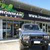 Toyota SUV With Protector Bar In Front of Ironman 4x4 Shop