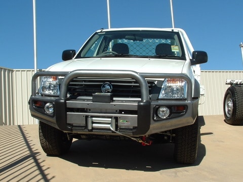 Holden Rodeo With Protector Bar