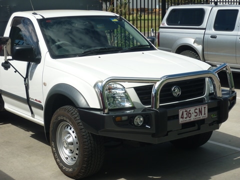 Holden Rodeo With Bull Bar