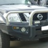 R51 Pathfinder Protector Bull Bar On Nissan Vehicle